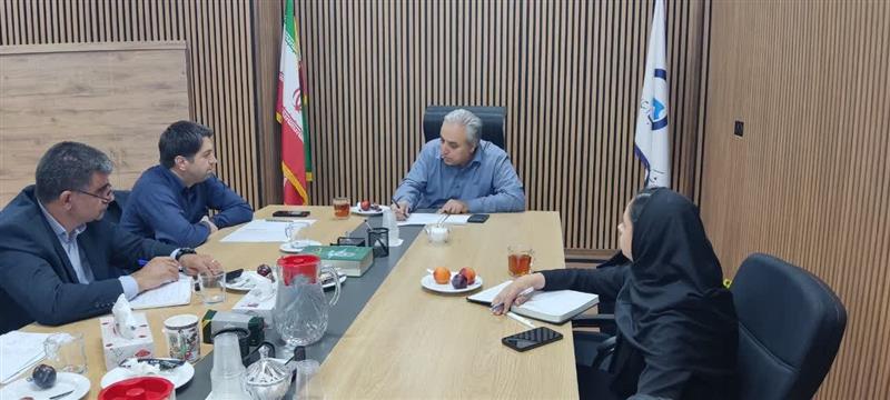 بازدید هیئت اعزامی شركت مهندسی آب و فاضلاب كشور از مركز تله متری استان سمنان