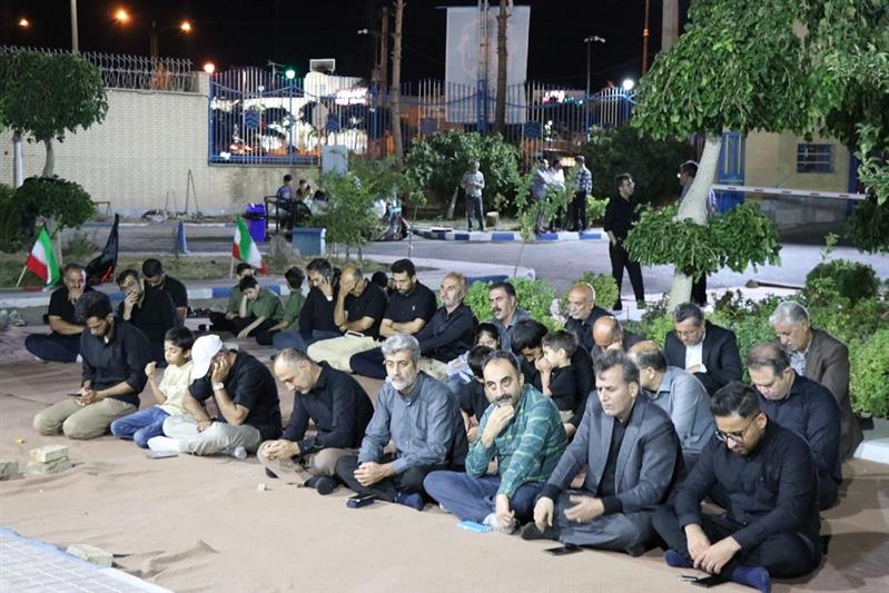 مراسم گرامیداشت اربعین حسینی در شركت آب و فاضلاب استان سمنان برگزار شد